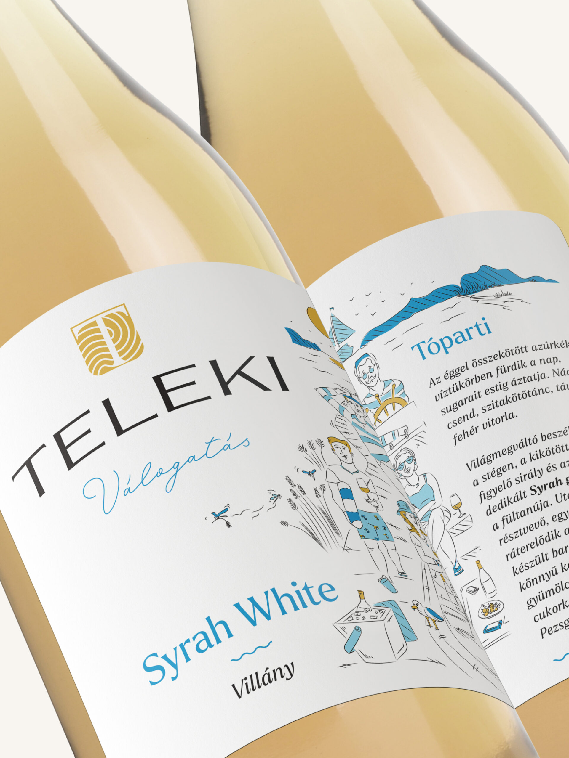 Teleki TELEKI Válogatás Villányi Syrah White Gyöngyözőbor - TELEKI Bor