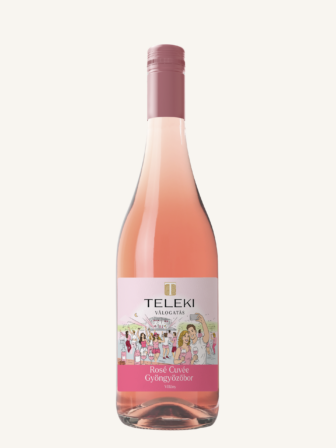 TELEKI Válogatás Villányi Rosé Cuvée Gyöngyözőbor